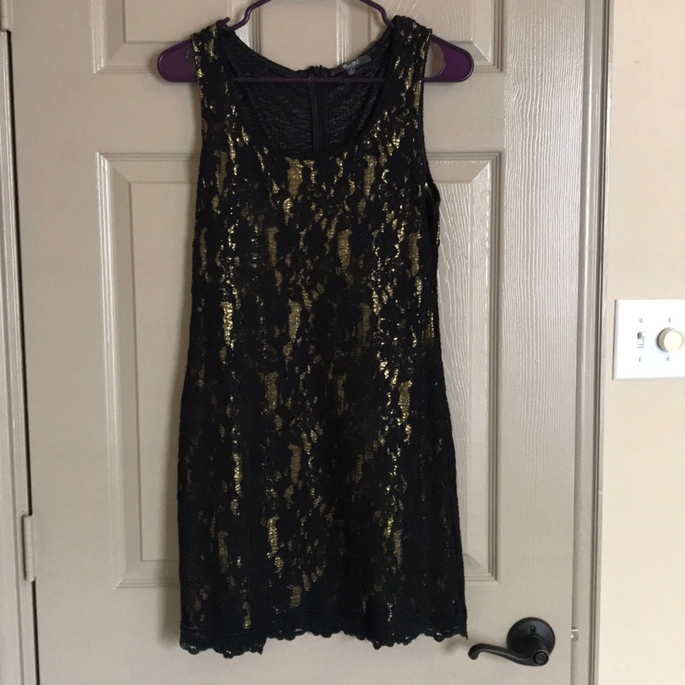 Black & Gold Dress
